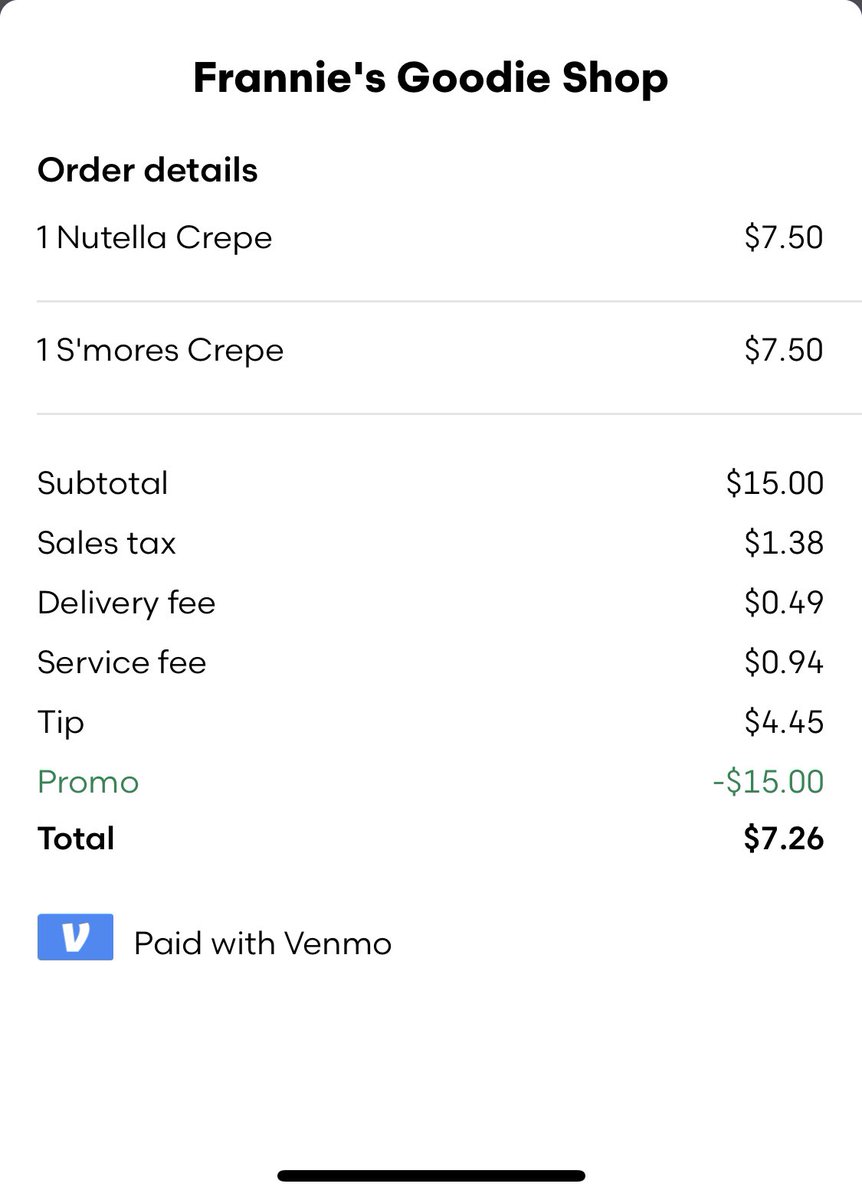 mfparties's tweet photo. @Grubhub @Grubhub order cancelled even tho I paid for it! #wtf  #youoweme$15 #ripoff #dontgetwhatyoupayfor and customer service info taken down #franniesgoodieshop https://t.co/df0KHVk4G5