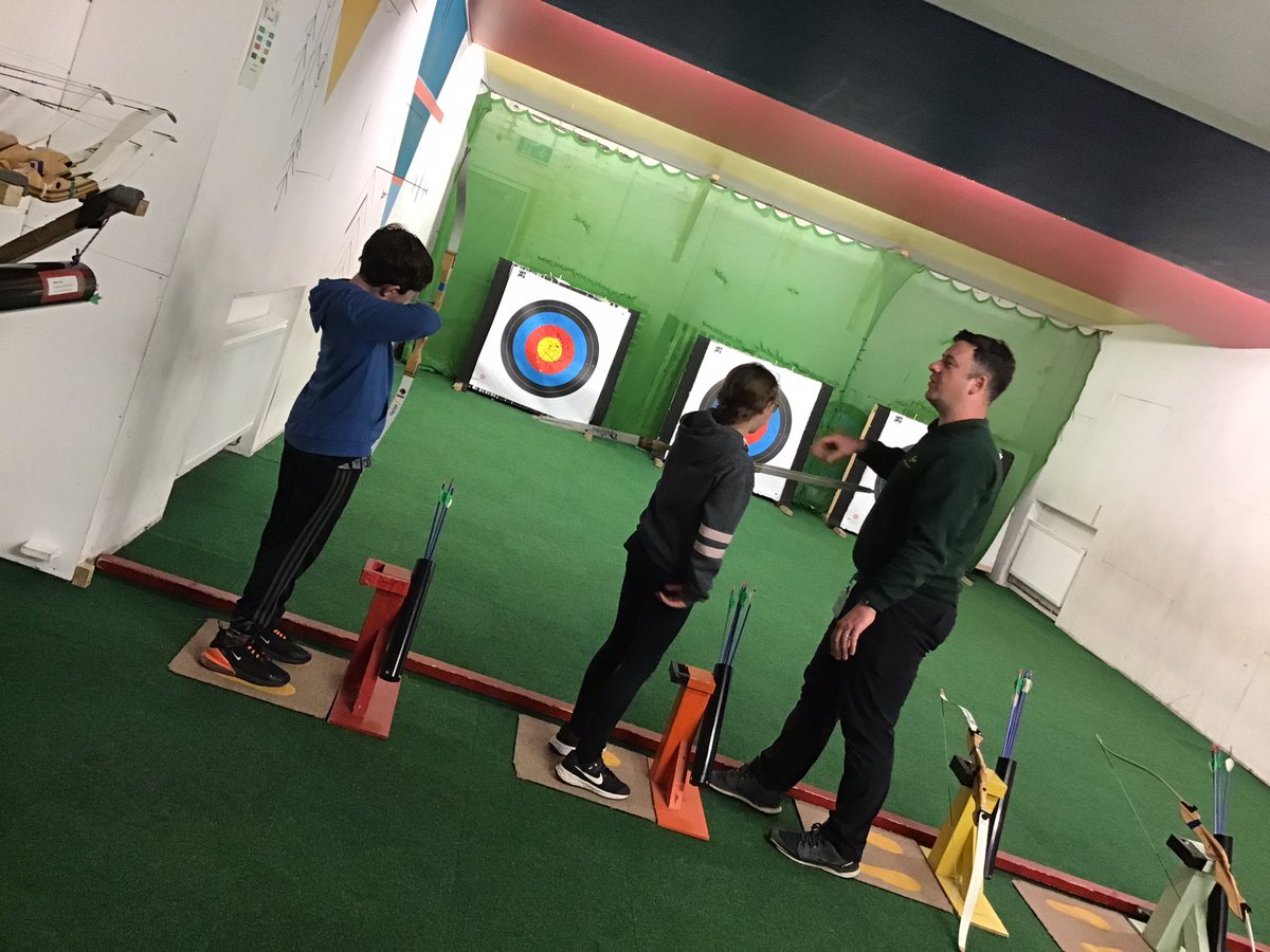 CrontonY6's tweet photo. A full day of challengers and new skills from archery, caving, canoeing, zip line to the crate challenge #teamwork #memories @CrontonY6 @crontonceschool @RealRobinwood https://t.co/NypKM9YTAj