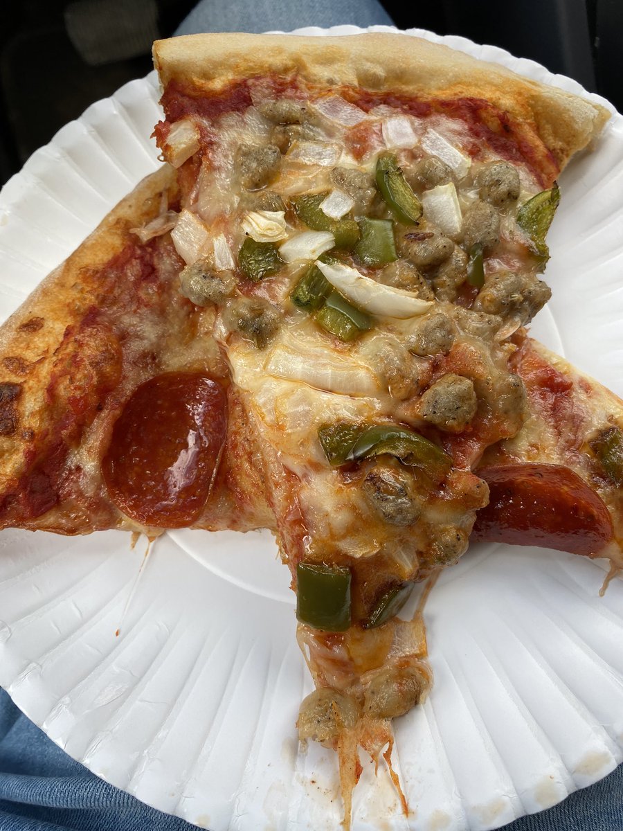 howlandboy's tweet photo. Gas station pizza, Dresden Takeout. They have excellent slices, terrific food, bait,tackle, and guns. #Maine https://t.co/nTfGxlCJTo
