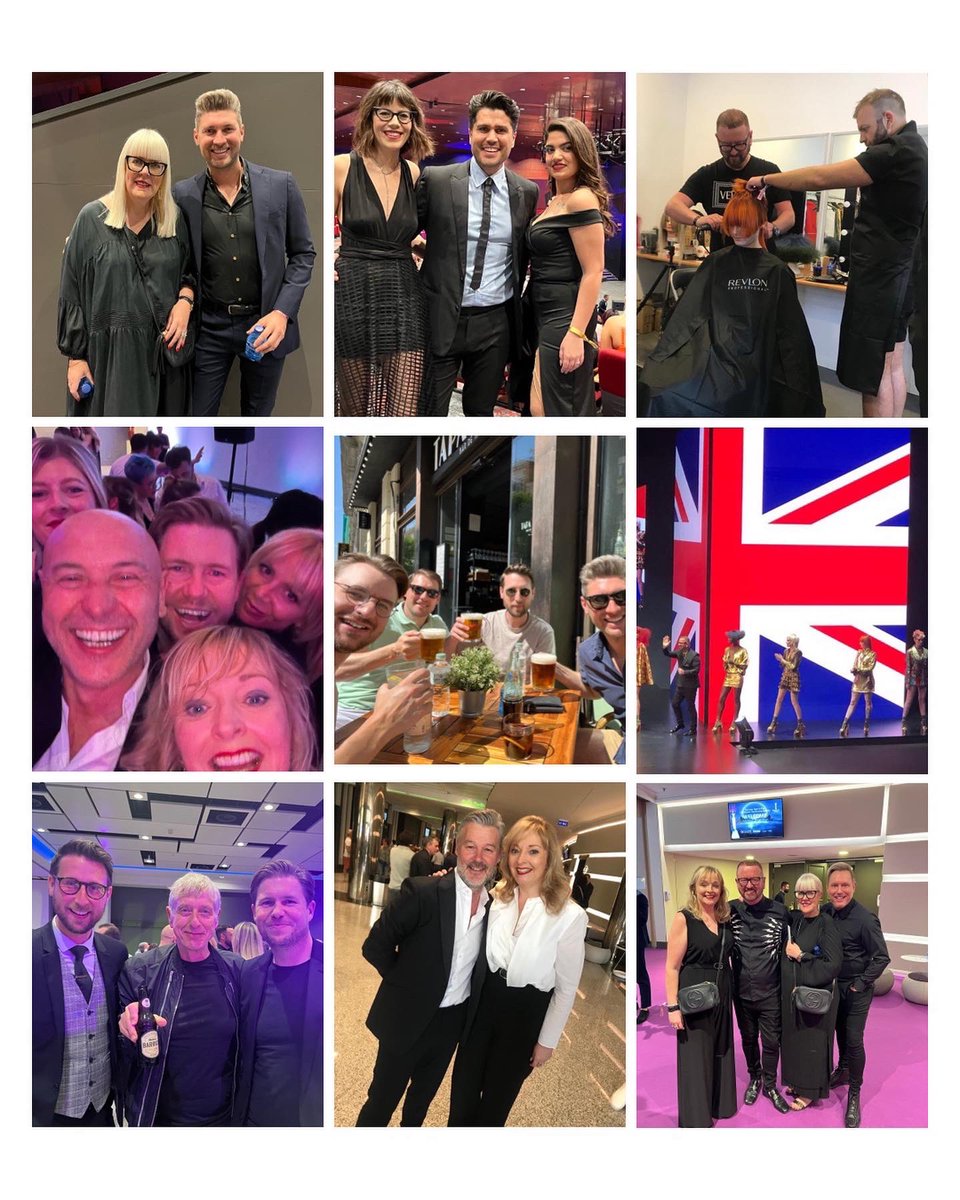 JayneLewisOrr's tweet photo. Thank you @matt_horder @RevlonProUK @GorgeousPRHair and all the team for an amazing few days In Madrid at the inaugural #FrontRowSummit - what a weekend 💜 https://t.co/CZkhQjDoav