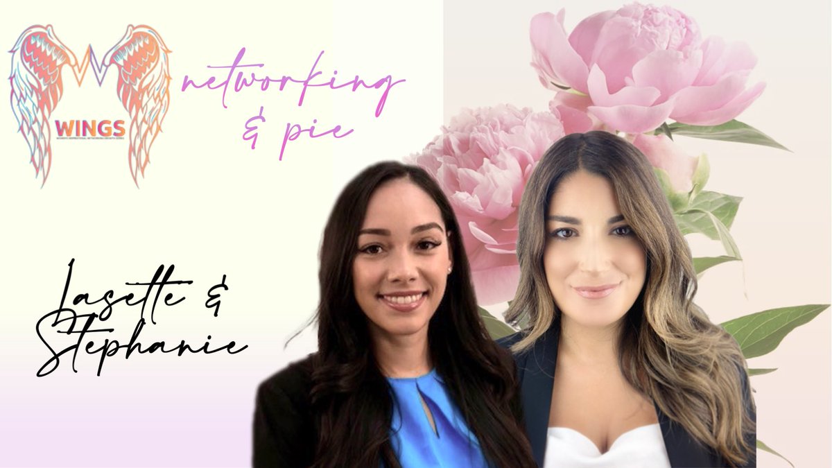 We hope you enjoyed our Networking &amp; P.I.E session with <a href="/Lasette1230/">Lasette</a> &amp; <a href="/CSPQueenSteph/">Stephanie Licciardello</a> ! 🦋

They dropped some serious 💎💎 but don’t let the conversation stop there. 

Meet with your mentors, reach out, grow your PIE and your network. #WINGS2022