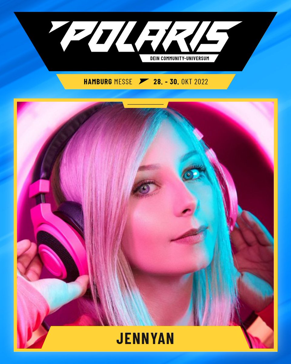 PolarisCon_'s tweet image. Seid ihr bereit für die fabelhafte @xjennyan? 🌟
Wir heißen sie herzlich auf der Polaris im Oktober willkommen! Seid ihr dabei? 💗

#PolarisConvention #Polaris22