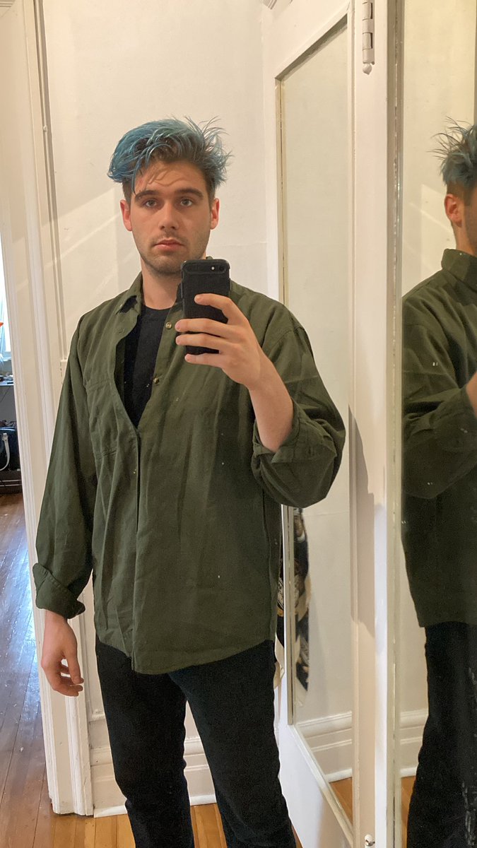 I look like a substitute art teacher