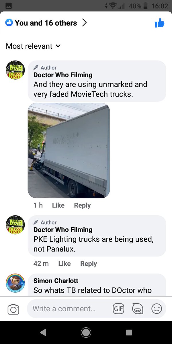 @DoctorWhoPN seen this on Facebook regarding the signs and vans being used. #DWSR #FilmLoc