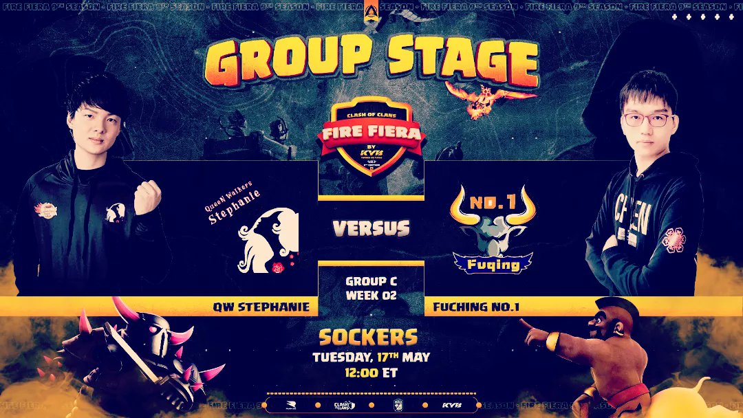 Sockers_'s tweet photo. 🔴LIVE
YT📺https://t.co/Wkj28BxXpU
Tw📺https://t.co/AWEBR5MQkU
Week 2 @FireFiera
@QW_coc 🆚 #fuqingno1
#crazygear 🆚 #onenight
🗣️🎙 caster : @Sockers_
RT🔄 https://t.co/yw7k1jy3BS