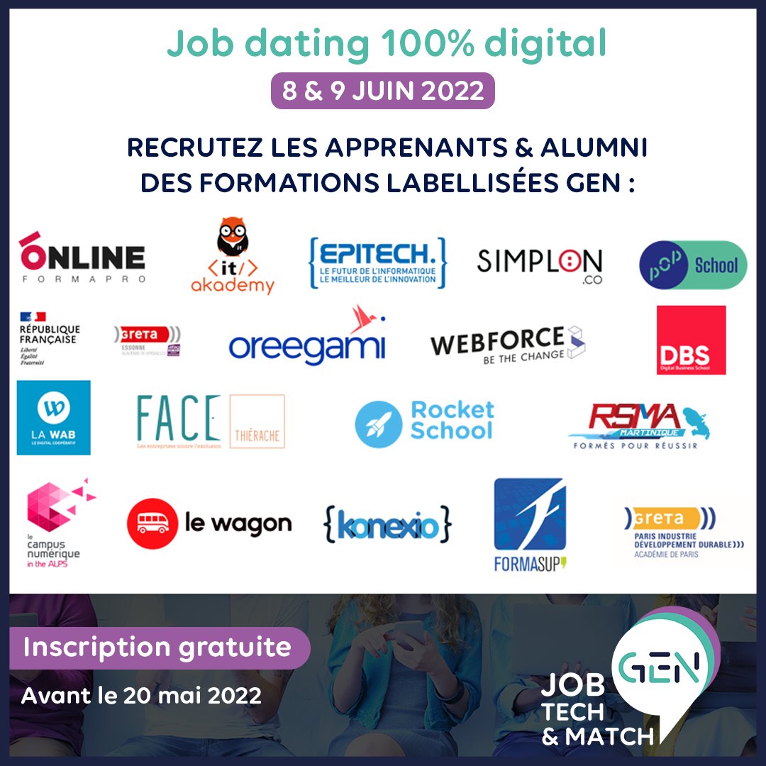 La Grande École du Numérique tweet media