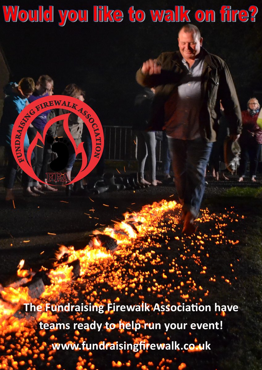 Fundraising Firewalk Association tweet media