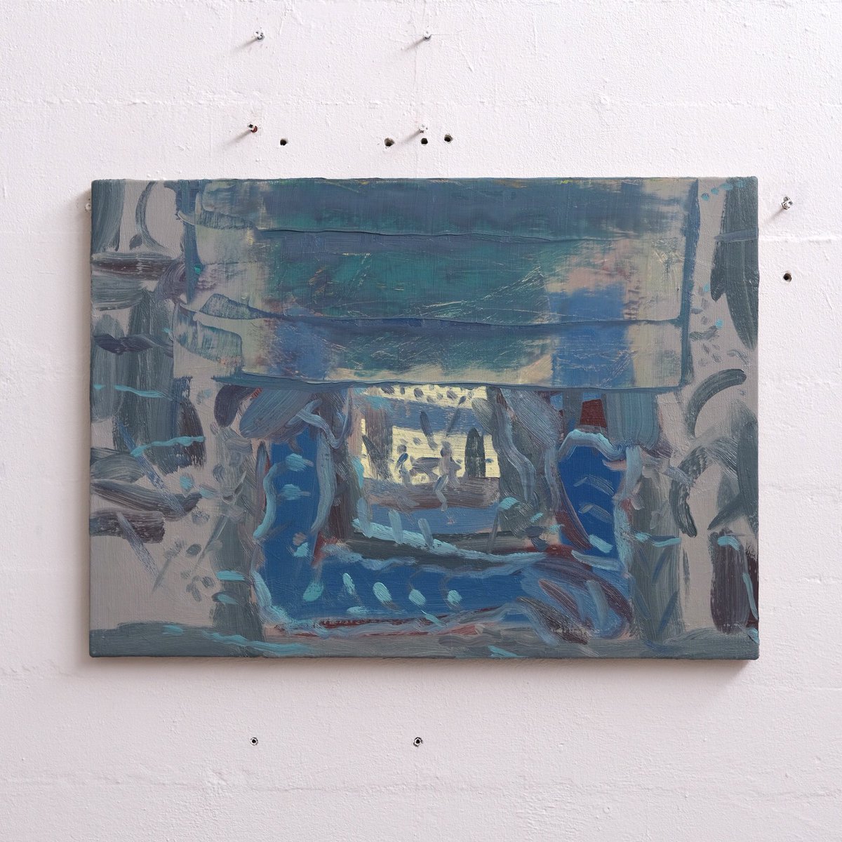 Arm and bottle
Oil on linen
60 x 84 cm
2012