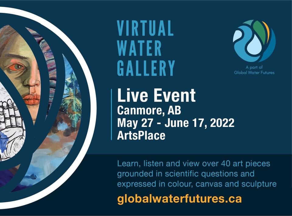 Proud to be a part of this important collaboration between  art and science <a href="/GWFutures/">Global Water Futures</a> <a href="/usask_water/">Global Institute for Water Security</a>