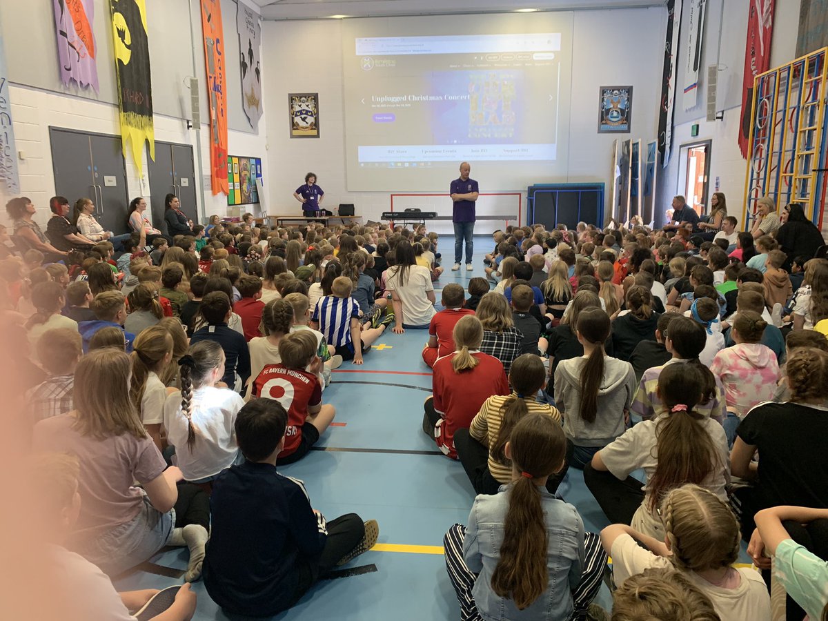 MatWrightMBE's tweet image. It’s been such a privilege to work with 6 wonderful @hcacademytrust schools today. All 6 schools were so welcoming and the children were just fantastic. @tommastersmusic became a bit of a hero. I hope you’ll have us back again! Thank you so much. @MilefieldP