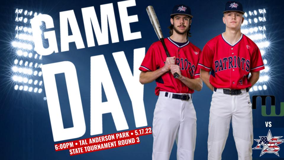 IT'S GAMEDAY! <a href="/MSHSactivities/">Millard South Activities</a> 

🏆STATE TOURNAMENT RD 3🏆
🆚Millard West
📍Tal Anderson Field
⏰6:00p.m. 
🎟️gofan.co/app/school/NSAA
📺bit.ly/3sGZD1p
📻1420AM (myboomerradio.com)
📊GameChanger (bit.ly/3sB9DJM)