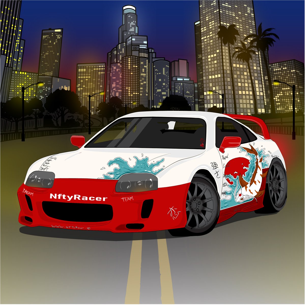 🎉<a href="/NFTyRacer/">NFTyRacer</a> has three collections up right now!
  
Fresh PFPs of our legendary drift cars: 
🏎️S13:
launchmynft.io/collections/7H…
🏎️AE86:
launchmynft.io/collections/7H…
🏎️2JZ: 
launchmynft.io/collections/7H…

🏁Come grab them now, while SOL is still cheap!
#NFTdrop #NFTcollections #drifto