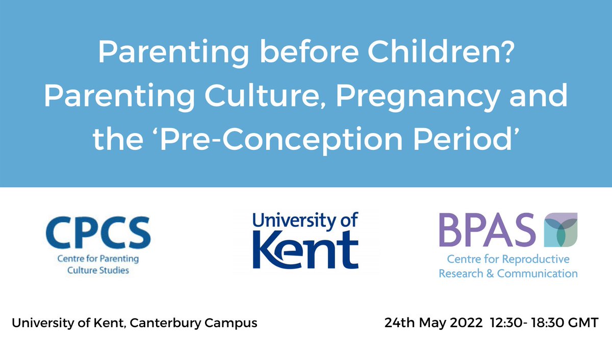 CRRC_BPAS's tweet photo. You may have heard about our event 'Parenting before Children?' next week with @CPCS_UniKent.
For those unable to make it in person, we're pleased to let you know that the event will be livestreamed on the day 🎉
Register for access here: https://t.co/PzhFFdHLPH https://t.co/Byl2HzgaKx
