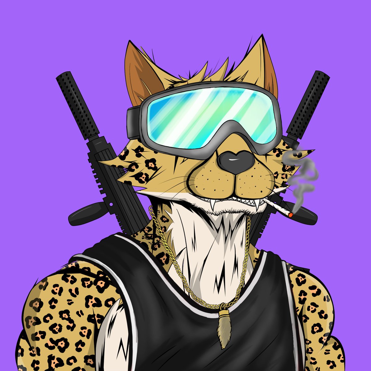 I don't know why he's wearing ski goggles but it's cool I guess... Basketball at 6pm, Shootout at 7pm and Ski finals at 8pm?

With all them events, good job he's got his lucky rabbits foot ;)

#VelasCheetahs