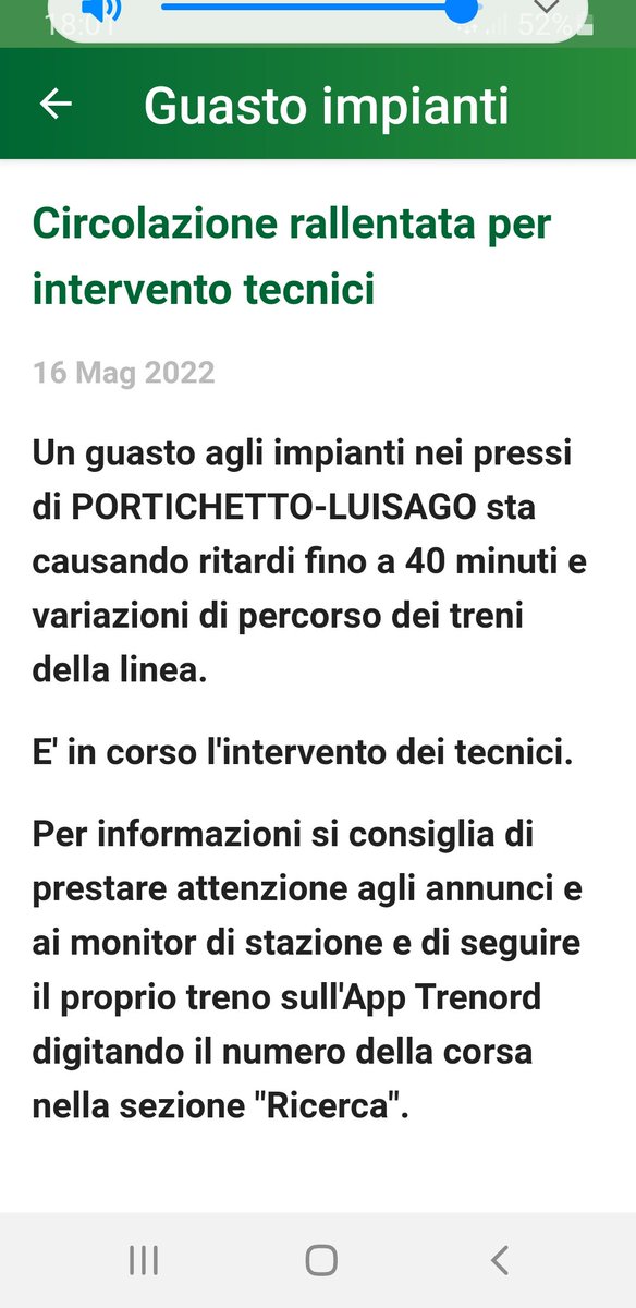 SUNSHINE73V's tweet photo. #trenord È una vergogna!! Ogni giorno così. Abbonamento pagato per poi scendere non si sa dove e arrangiarsi per tornare a casa! Restituite i soldi! Servizio zero!! #treni #trenord #vergogna https://t.co/q5YANcsqC7