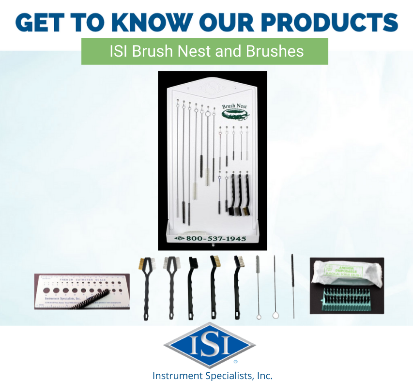 ISIsurgery's tweet photo. ISI has several instrument brushes to choose from as well as what we call the Brush Nest - The Brush Nest keeps your instrument brushes organized and within easy reach while also prolonging their life by preventing bending and loss.
#instrumentbrushes #medicalsupplies https://t.co/7luPG71Gd7