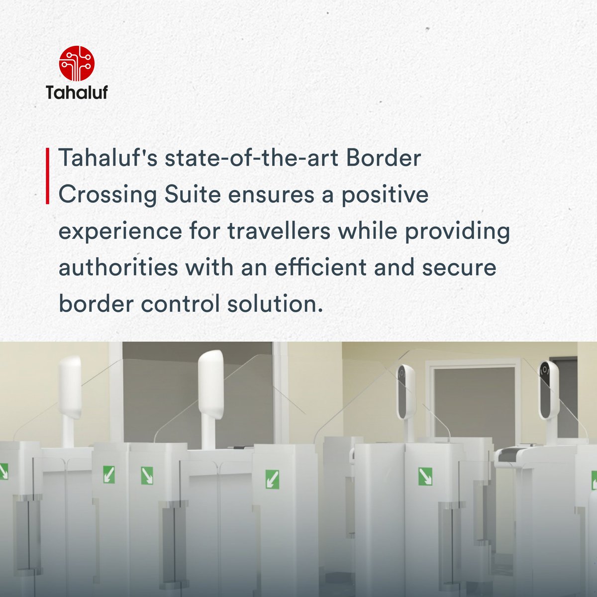 TahalufUAE's tweet photo. Want to learn more about our state-of-the-art Border Crossing Suite? Visit us at Booth 10 at the World Border Security Congress!

Booth 10 | World Border Security Congress - Lisbon, Portugal
May 17 - 19, 2022  

#Worldbordersecuirtycongress
#Crossborder2022 https://t.co/jDIkfObzfl