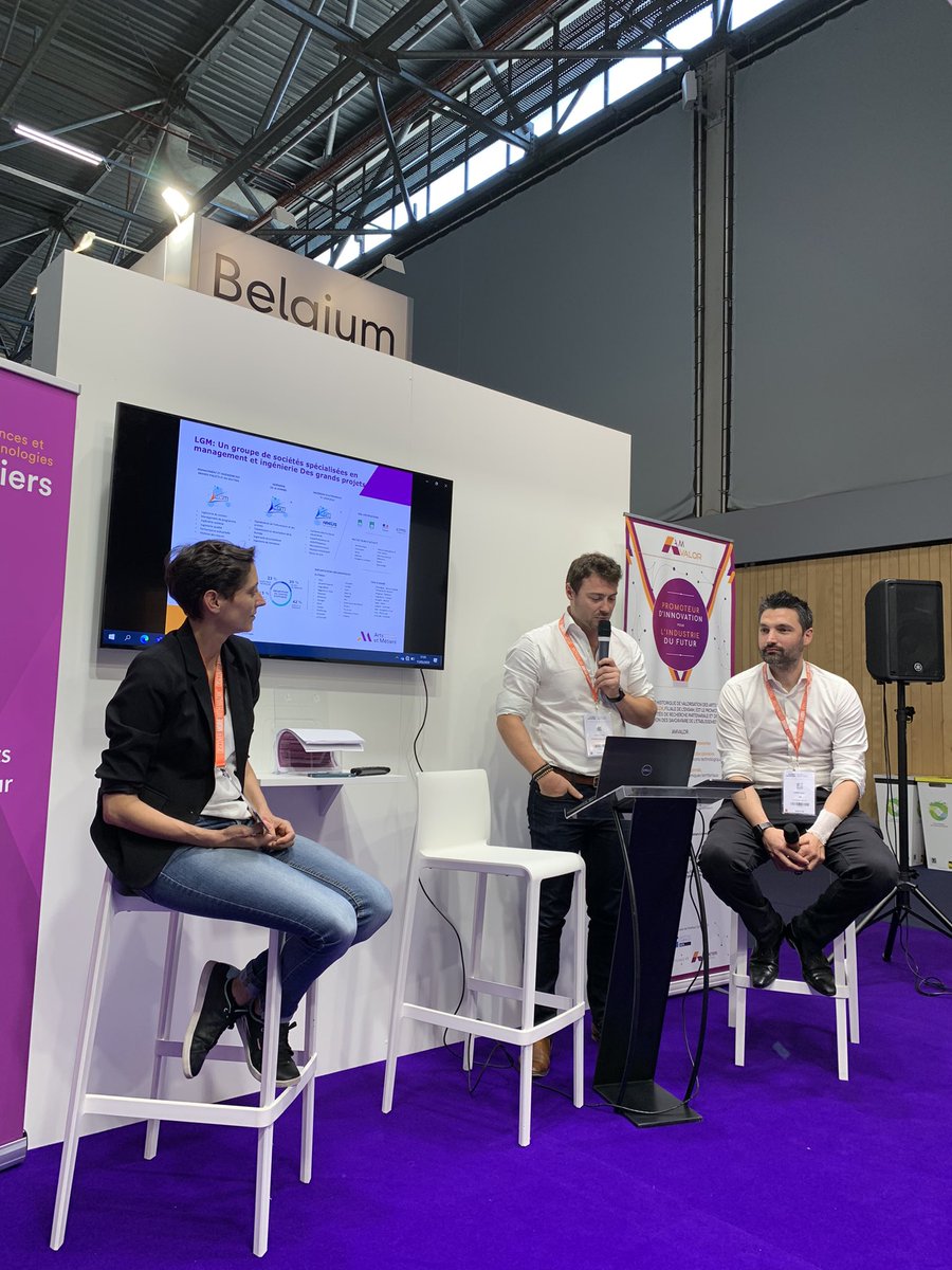 Arts et Métiers - ENSAM (@artsetmetiers_) on Twitter photo 🎙Pour terminer la journée, intervention d’Emmanuelle, enseignante-chercheuse Arts et Métiers et de Karim <a href="/GroupeLgm/">Groupe LGM</a> sur la mise en place d’une plateforme de production.
➡️ Construction et évaluation d’algorithmes IA de prévision de défaillances.
<a href="/LaboI2M/">Laboratoire I2M</a> <a href="/AMVALOR_/">AMVALOR</a> <a href="/Salon_GI/">GLOBAL INDUSTRIE</a> 🎙Pour terminer la journée, intervention d’Emmanuelle, enseignante-chercheuse Arts et Métiers et de Karim <a href="/GroupeLgm/">Groupe LGM</a> sur la mise en place d’une plateforme de production.
➡️ Construction et évaluation d’algorithmes IA de prévision de défaillances.
<a href="/LaboI2M/">Laboratoire I2M</a> <a href="/AMVALOR_/">AMVALOR</a> <a href="/Salon_GI/">GLOBAL INDUSTRIE</a>