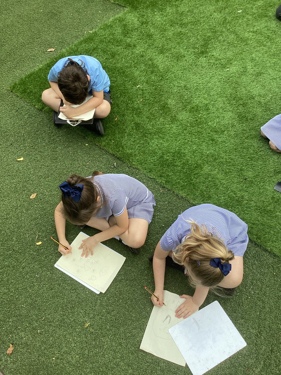 StSebastiansPri's tweet photo. Year 1 enjoyed drawing a picture from their favourite book for the other children to guess. We also read the story ‘There’s a Dinosaur on the 13th Floor’ by Wade Bradford. #Stsebs #stsebsstorytellingclub https://t.co/UP5KUUE4go