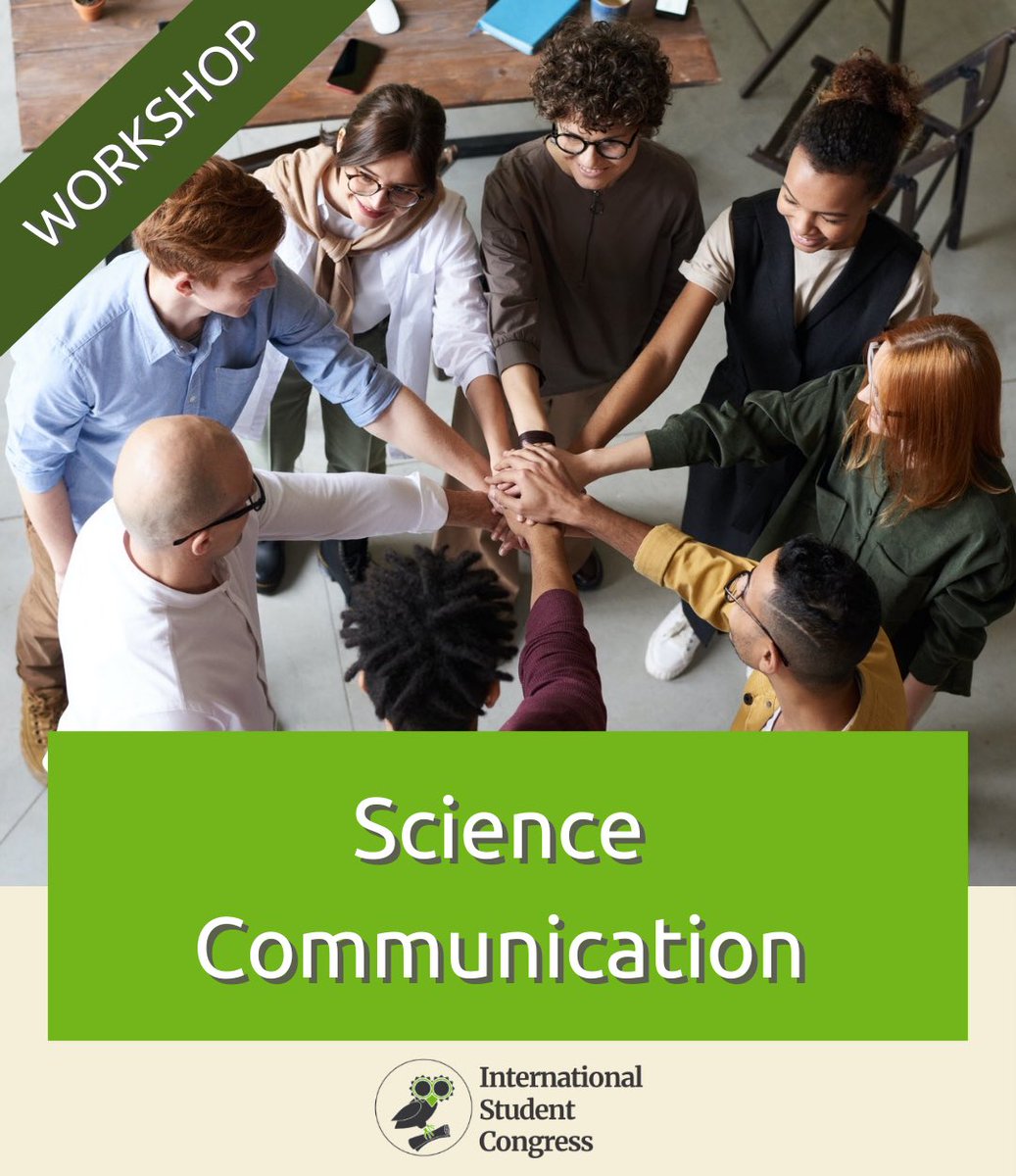 ISC_Graz's tweet photo. This interactive #workshop will introduce you to concepts of science communication. Effective research communication to the public is an asset to every scientist. It enables you to impart knowledge in intelligible form and awakes enthusiasm for the topic.
👩‍🏫👨‍🏫 https://t.co/uxKV5AVB2f