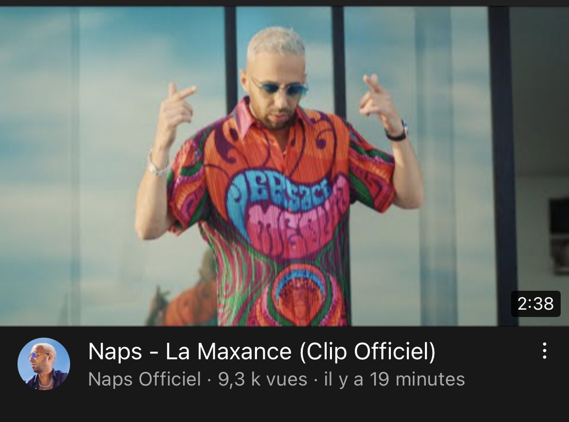 LaPvlga's tweet photo. Naps vient de sortir le son de l’été je veux rien savoir https://t.co/fkQ1U2s0Uv