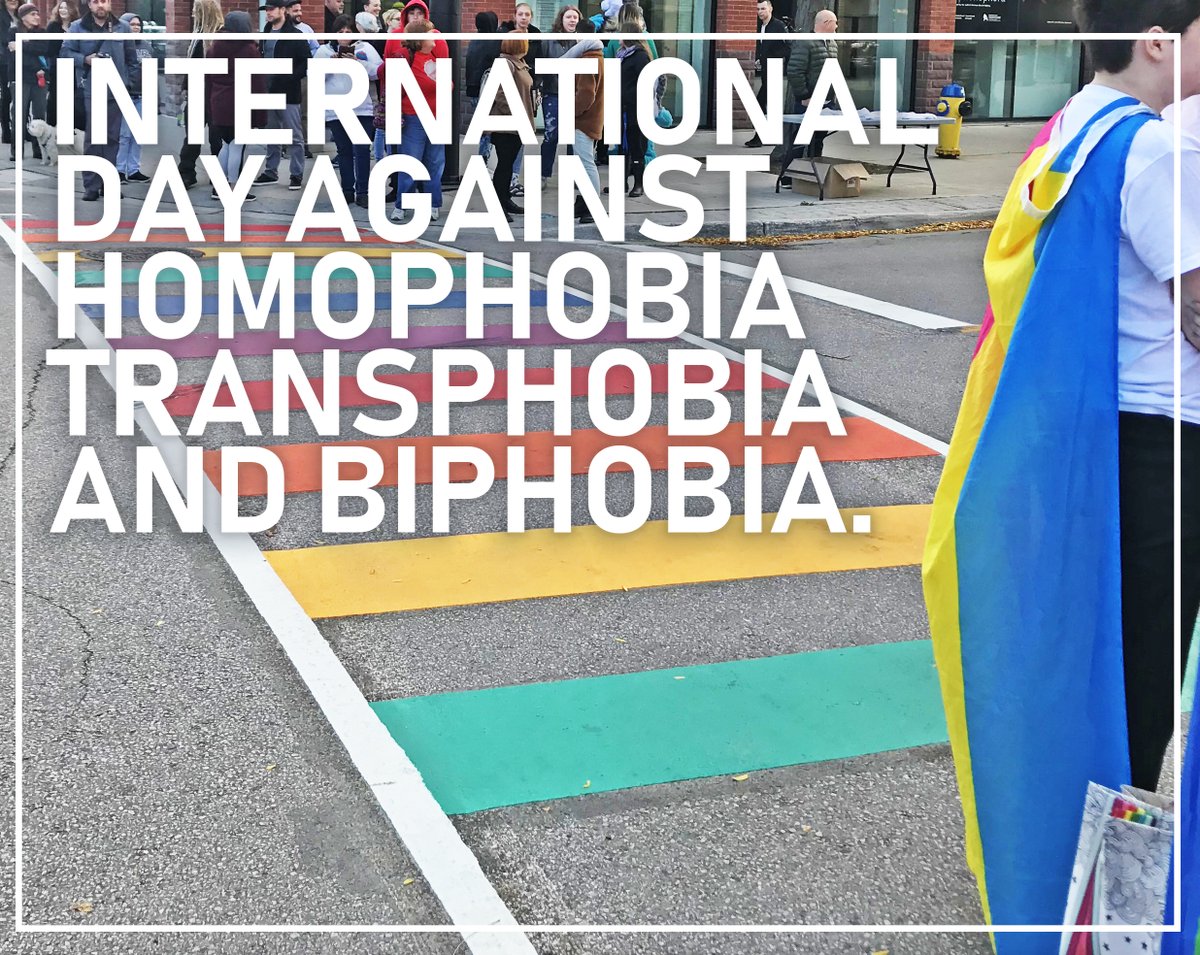 Today is the International Day Against Homophobia, Biphobia and Transphobia, we celebrate everyone’s freedom to be their true, authentic selves. #spectrum #slrebound  #IDAHOT #IDAHOBIT