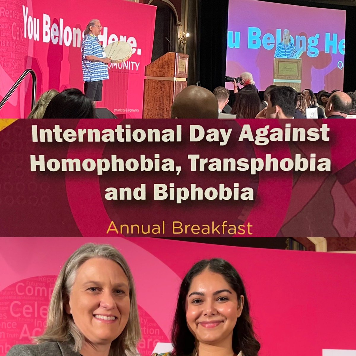elenoresturko's tweet photo. Good morning from the @QMUNITY #IDAHOT2022 Annual Breakfast https://t.co/ZXyX7qCX5F