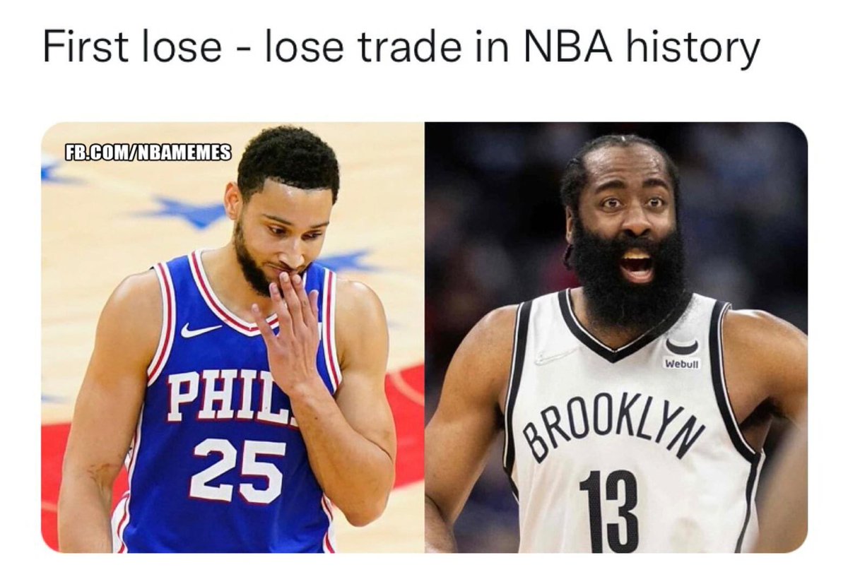 TmoFla's tweet photo. The NBA took a L Ben Simmons &amp; Harden robbing the bank 🏦 https://t.co/XqaztNJG0l