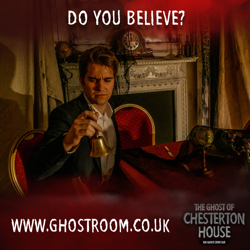 Do you believe that there is something beyond our world?

See if you can uncover the mysteries of The Ghost of Chesterton House 👻

Find out more - ghostroom.co.uk