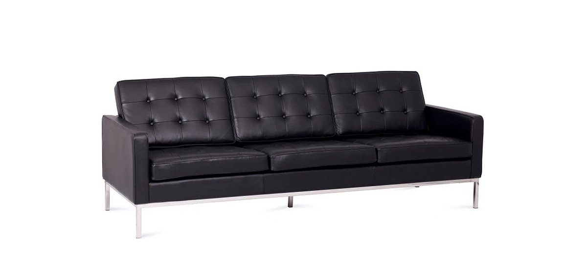 MariaGa95497959's tweet image. One of the greatest things about icons is the versatility of their materials and variations. You can easily find them in leather, fabric, and different colors such as white, black, brown, etc. The #FlorenceKnollsofa is an example of it. barcelona-designs.com/products/flore… #barcelonadesigns