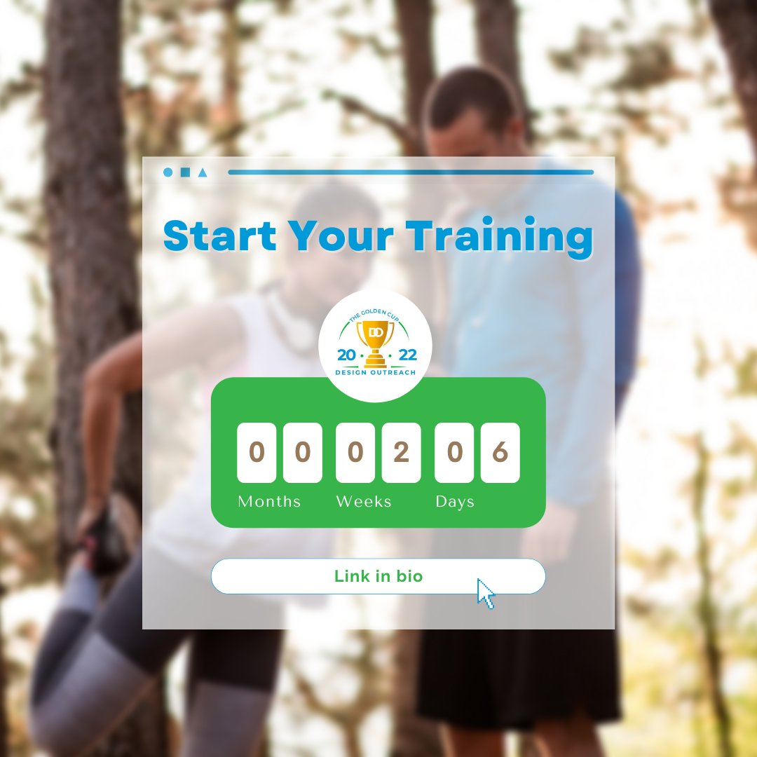 DOutreach's tweet photo. 20 days before we kick off the Golden Cup 2022! Get up, get moving, get ACTIVE, make a difference! #GetActive #HelpMakeAChange #GoldenCup22 https://t.co/jWz9Zl1RUn