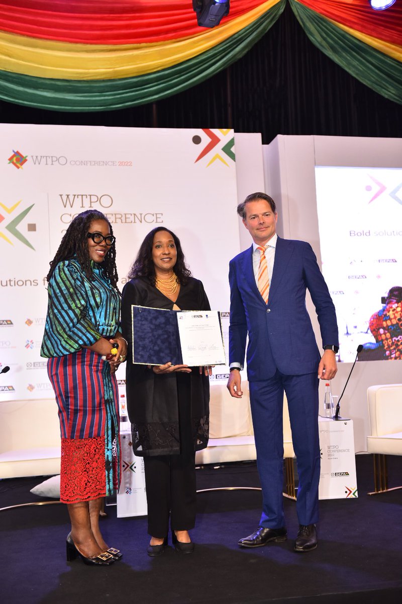#SMEs play a key role in employing majority of the workforce in a country, for this reason  <a href="/GEPAGhana/">Ghana Export Promotion Authority 🇬🇭</a> and <a href="/ITCnews/">International Trade Centre (ITC)</a> are enthused about the signing of an MOU to officially launch a 4year project to  augment initiatives in Ghana’s tech and agribusiness sectors.

#wtpo2022accra