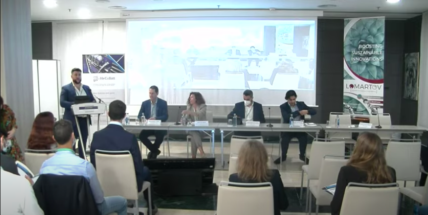 AVVEinfo's tweet photo. Javier Barahona (AVVE) y Mayte Gil-Agustí (@itenergia) han estado presentes en la jornada 'Electromobility Techonology Workshop' de @ihecobatt

Un evento que busca poner en valor la #movilidadelectrica y convertir a #Europa en el líder en materia de #vehículos ecológicos 🚗 https://t.co/M49yAERfaW