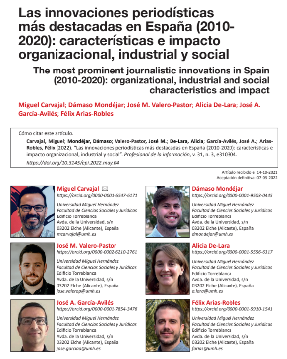 josvap's tweet photo. ¿Cuáles son las innovaciones en periodismo más destacadas de la década en España? ¿Cómo podemos cuantificar su impacto?
El grupo español de #JoinDemos trata de encontrar respuestas en un artículo publicado hoy en @revista_EPI.
Link (OA): https://t.co/bOhFkwJc0g
🧵Dentro hilo https://t.co/byU6bhWJz8