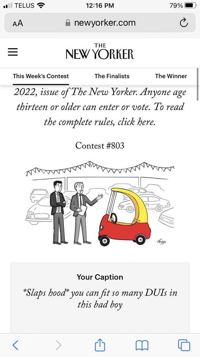 .<a href="/NewYorker/">The New Yorker</a> he’s another commentary on modern society. Notice the juxtaposition between the red and yellow and the message about DUIs.