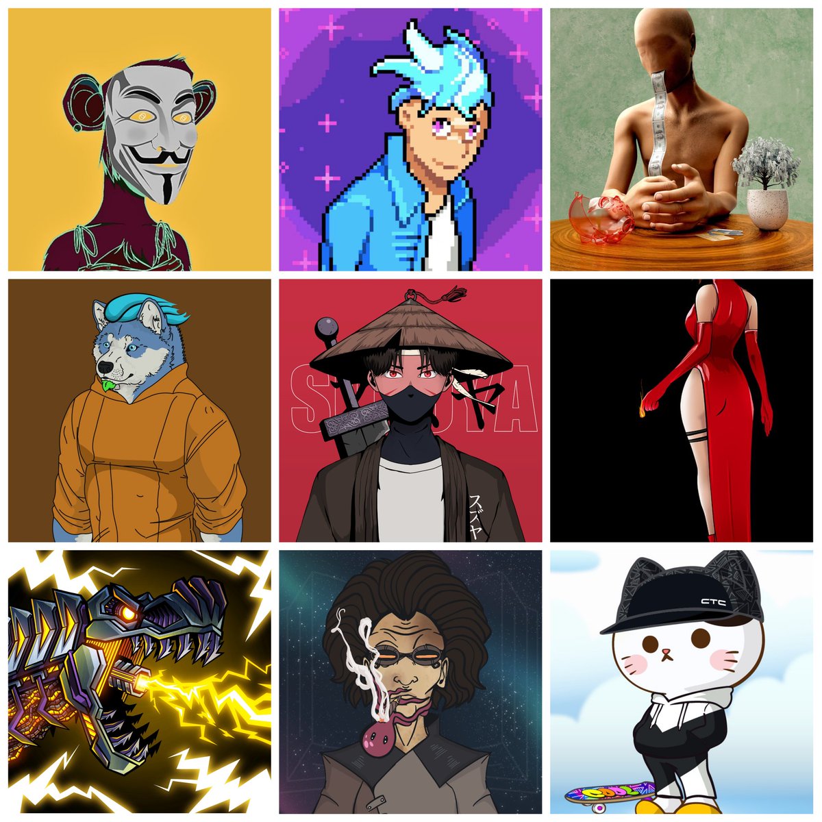 FlopiMetadating's tweet photo. Free #NFTGiveaway ☀️

🏆 NFT + WL

@flokicyberpunk WL
@thewisdomatic WL
@YukoclanNFT WL
@SuzuyaNFT WL
@TheLottoNFT WL
@TrexSapiensOrd WL
@LombardiaOf WL
@cryptovvendetta NFT

1️⃣Follow all + me
2️⃣RT &amp; like &amp; tag friends

DM for free collab 💫 https://t.co/eH6R3K14z2
