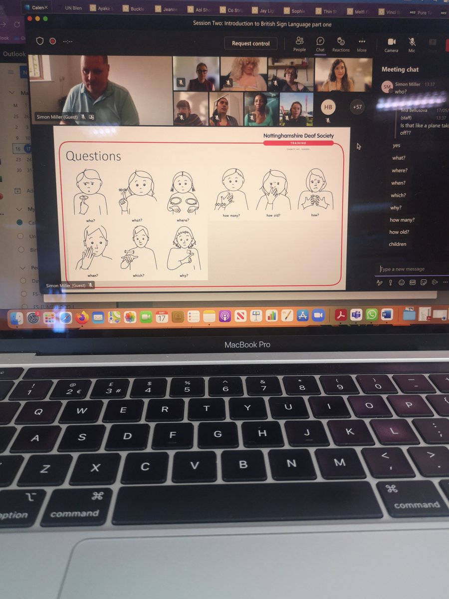 RBrociek's tweet photo. What an incredible experience to be taught sign language by Simon Miller from @nottsDeaf today. Thank you @UoNBiosciences and @NascArabidopsis for this opportunity!

#disabilityawareness #deafawareness https://t.co/ZHkYPwk32O