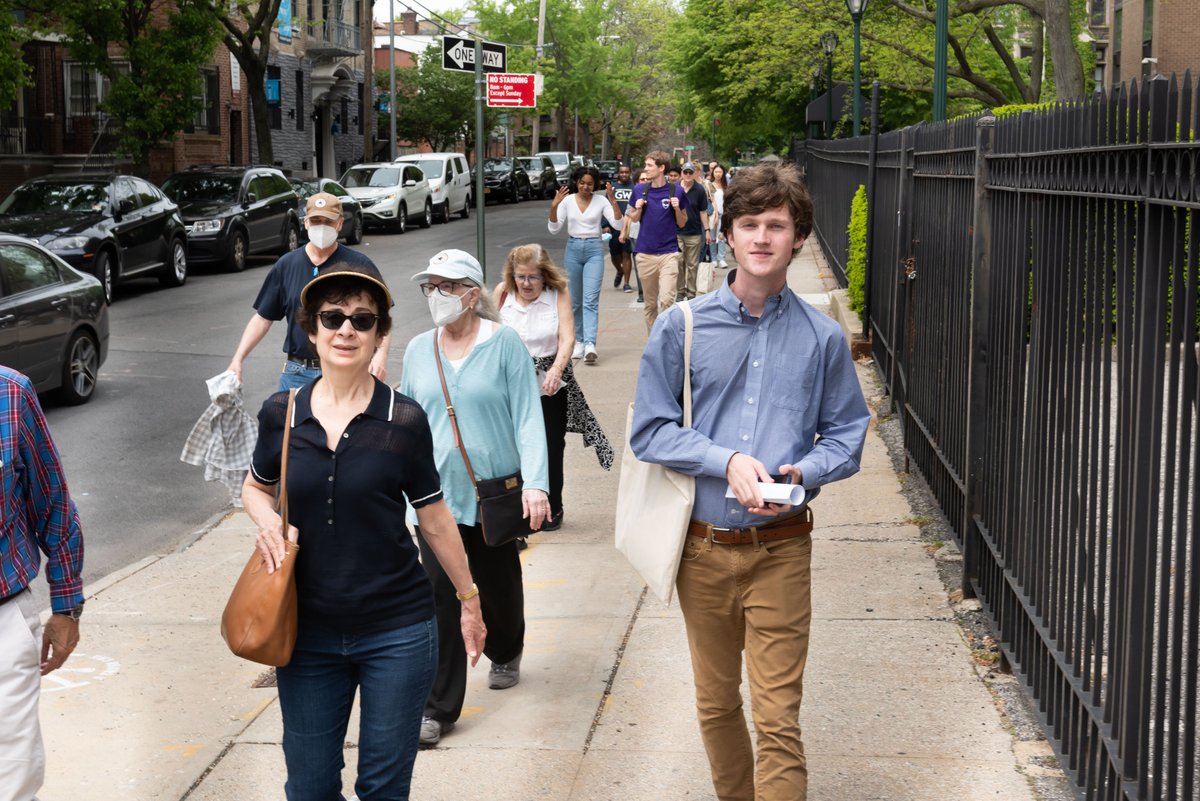 CRCfordham's tweet photo. Huge thanks to everyone who joined us this past Saturday for Urban Religion. 2021-2022 Duffy Fellow &amp; @FordhamNYC '23 @benedict_reilly introduced us to the religious histories &amp; landscapes of a few Bronx neighborhoods near the Rose Hill campus. https://t.co/CTozMw0LeZ