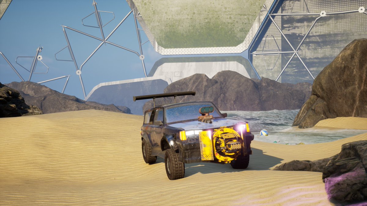 NethashStudio's tweet photo. We were lucky enough to playtest with @GameDevZ1's #powerfist🤜 sonner than later! 🎮🥳
It was really fun and amazing!👌
https://t.co/rfzRmel3Za
#indiegame #indiegamedev #indiedev #gamedev #rustracers #unreal #UnrealEngine5 #Steam #RustRacers #car #vehicle #battle #madewithunreal https://t.co/38WCcJ9DaX