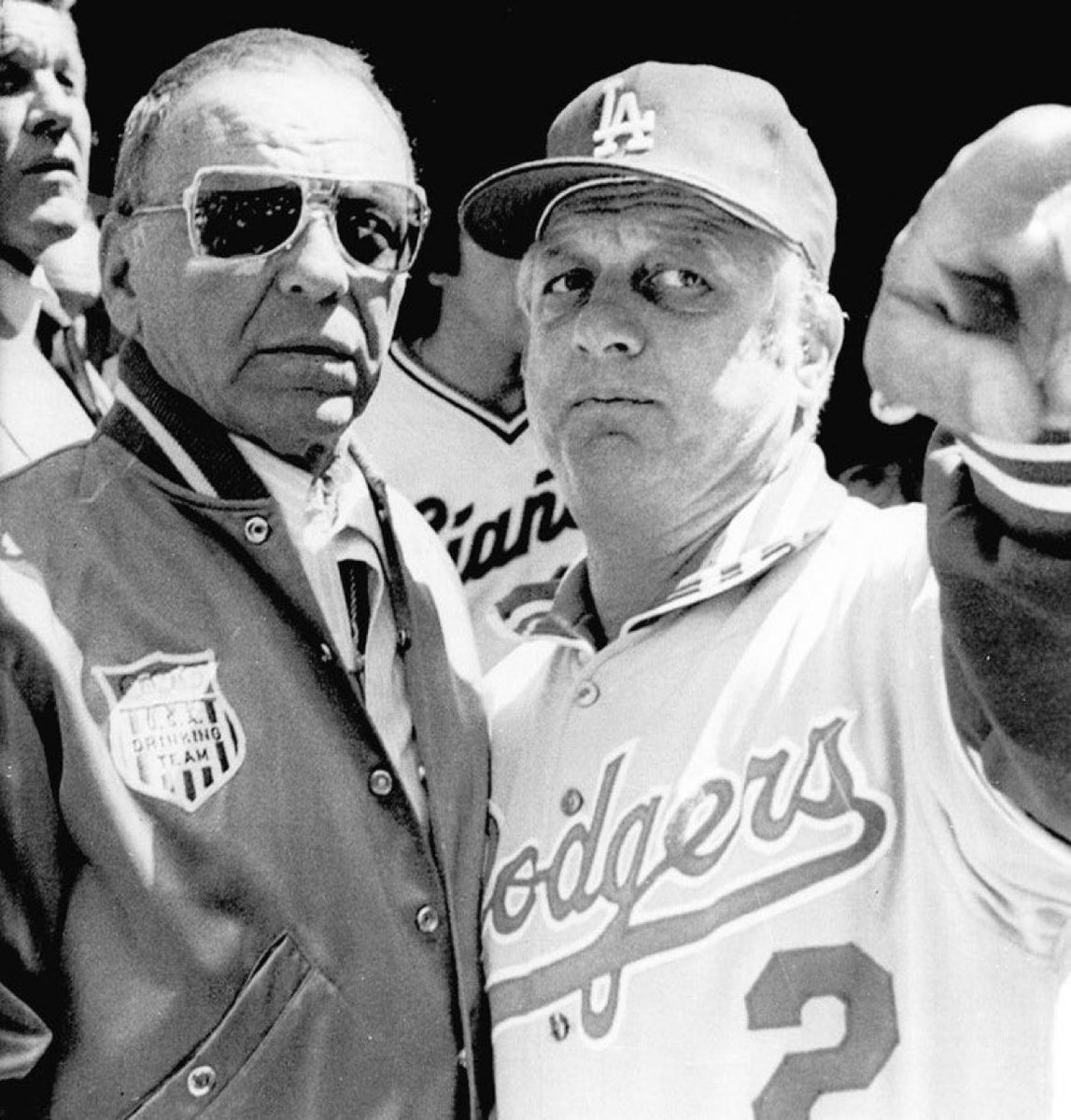 Super70sSports's tweet photo. Every time Frank Sinatra attended a Dodgers game he permitted Tommy Lasorda to point out one person he wanted dead. https://t.co/ou7ExC1vfw