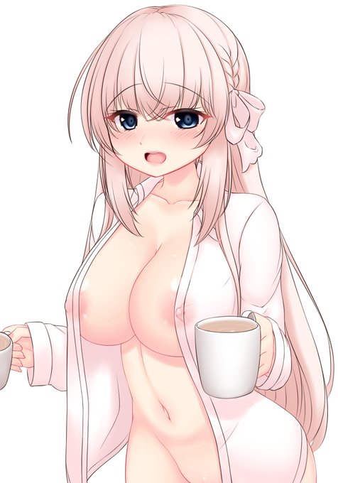 この前のキャスで話になった夜飲み物いれてくれるひなちゃん色ラフ 
#ひなのあとりえ 