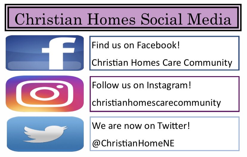 ChristianHomeNE's tweet photo. We are expanding our Social Media presence! Give us a follow! #facebook #instagram #twitter https://t.co/ykOYK9RDVL