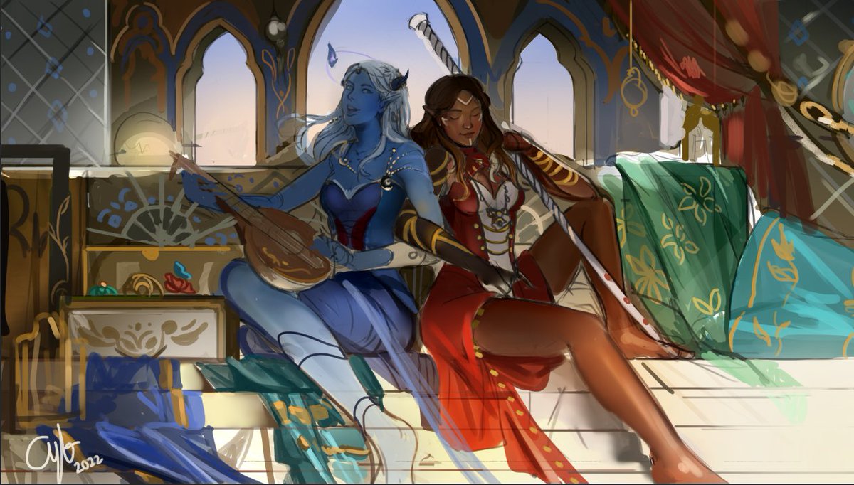 DND client work in the works ✨