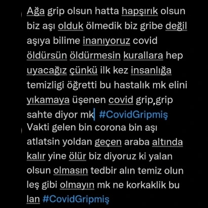 Bartugxr's tweet photo. Babam kanserden öldü kemoterapi olmasaydı ölmezdi diyen vardı mk aha bu tagi açan da onların akrabalari herhalde aw ulan aşı  olmuyorsan olma haddine mi düşmüş millete akıl vermek  #CovidGripmiş https://t.co/Gi95Yckop4