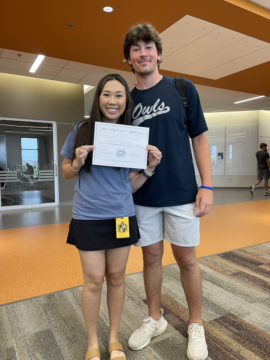 ashleysingharaj's tweet photo. Thank you, @andrewce35 for choosing me for your 2022 Teacher of Influence as part of the Kansas Governor’s Scholars Award Program! I’m so proud of you. https://t.co/vHWTuRTSDo