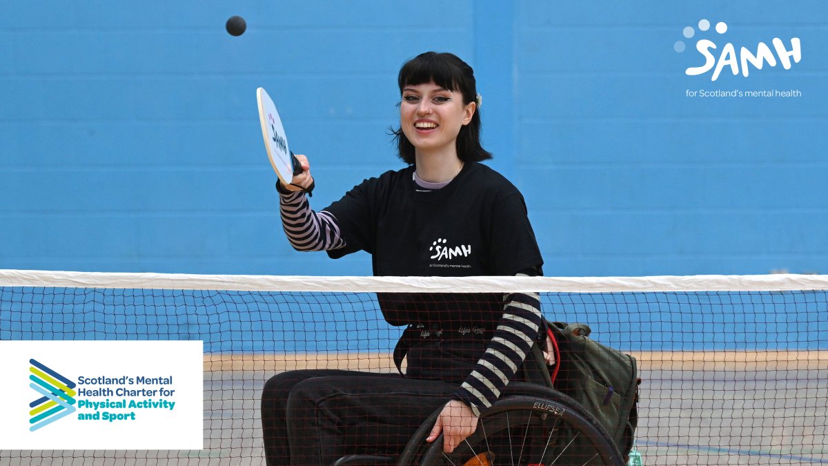 💬 “It’s the chats with someone before and after you take part in a sport that really helped me.” 

Abby, who says sport saved her life, is encouraging others who experience poor mental health to discover sport. 

Find out more: samh.org.uk/about-us/news-…