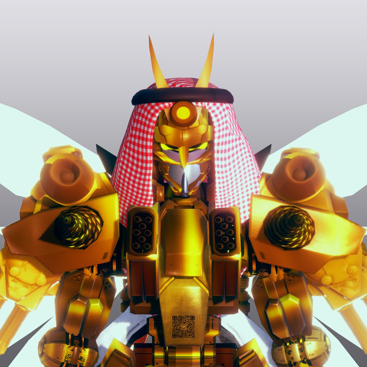 Cyborg Mecha NFT tweet media