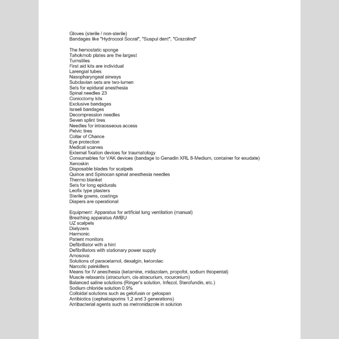 Meds For Ukraine tweet media