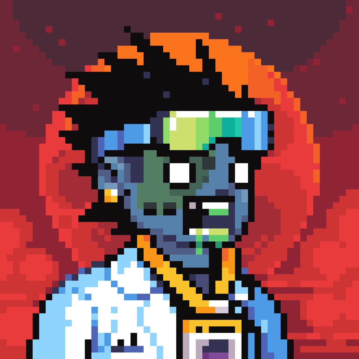 lokintosh's tweet photo. Pls meet my own designed #Augminted #Labs #Scientist #14678 #Zombie Lab Scientist π§ββοΈ π§ͺ π¨βπ¬
Unique minting experience created by @KaijuKingz https://t.co/lXggKb7GUr