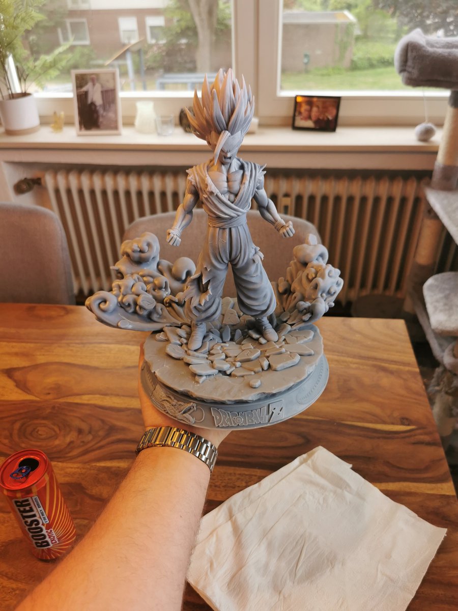FireFly3DPrints's tweet photo. We have something BIG in the work (for us privately).

But before we paint we need to repair a few things. The printing took almost a week. 👀

We can't wait to see the finished figure!!

#FireFly3Dprints #dragonball #dragonballsuper #songohan #gohan #ssj #3dprint #artist https://t.co/Nr40a0Tcv8